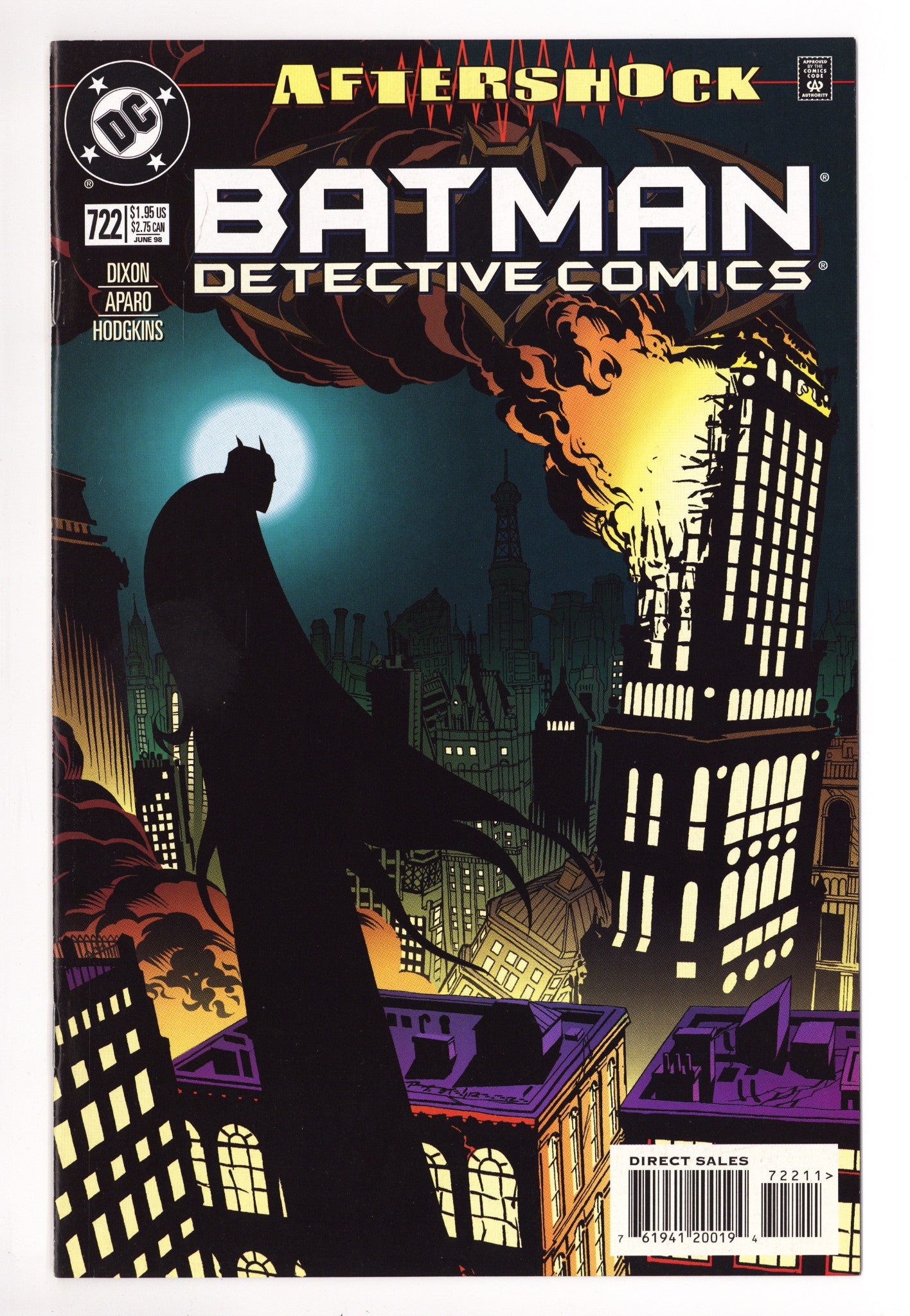 Detective Comics Vol 1 722 Mid Grade (1998) 