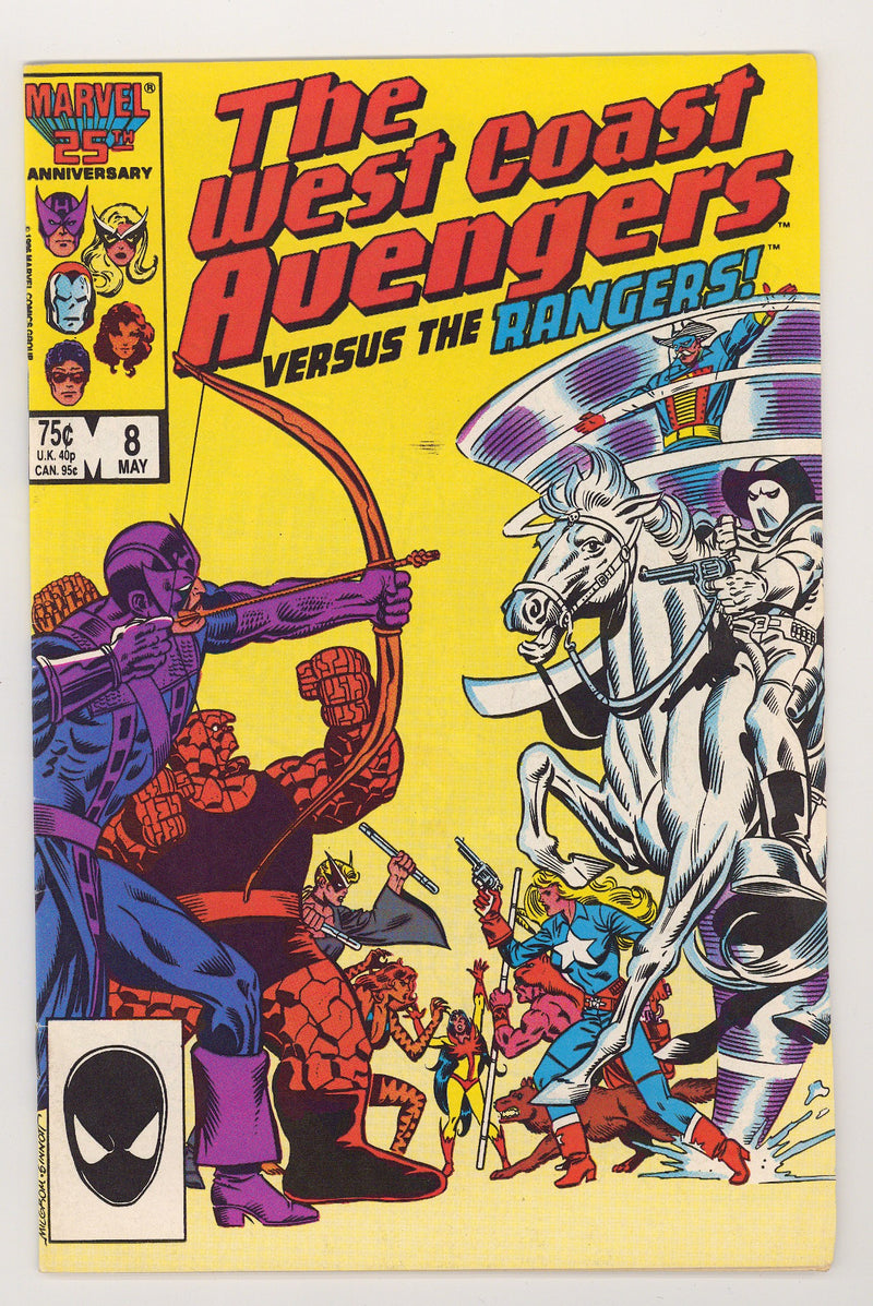 West Coast Avengers Vol 2 8 Mid Grade (1986) 