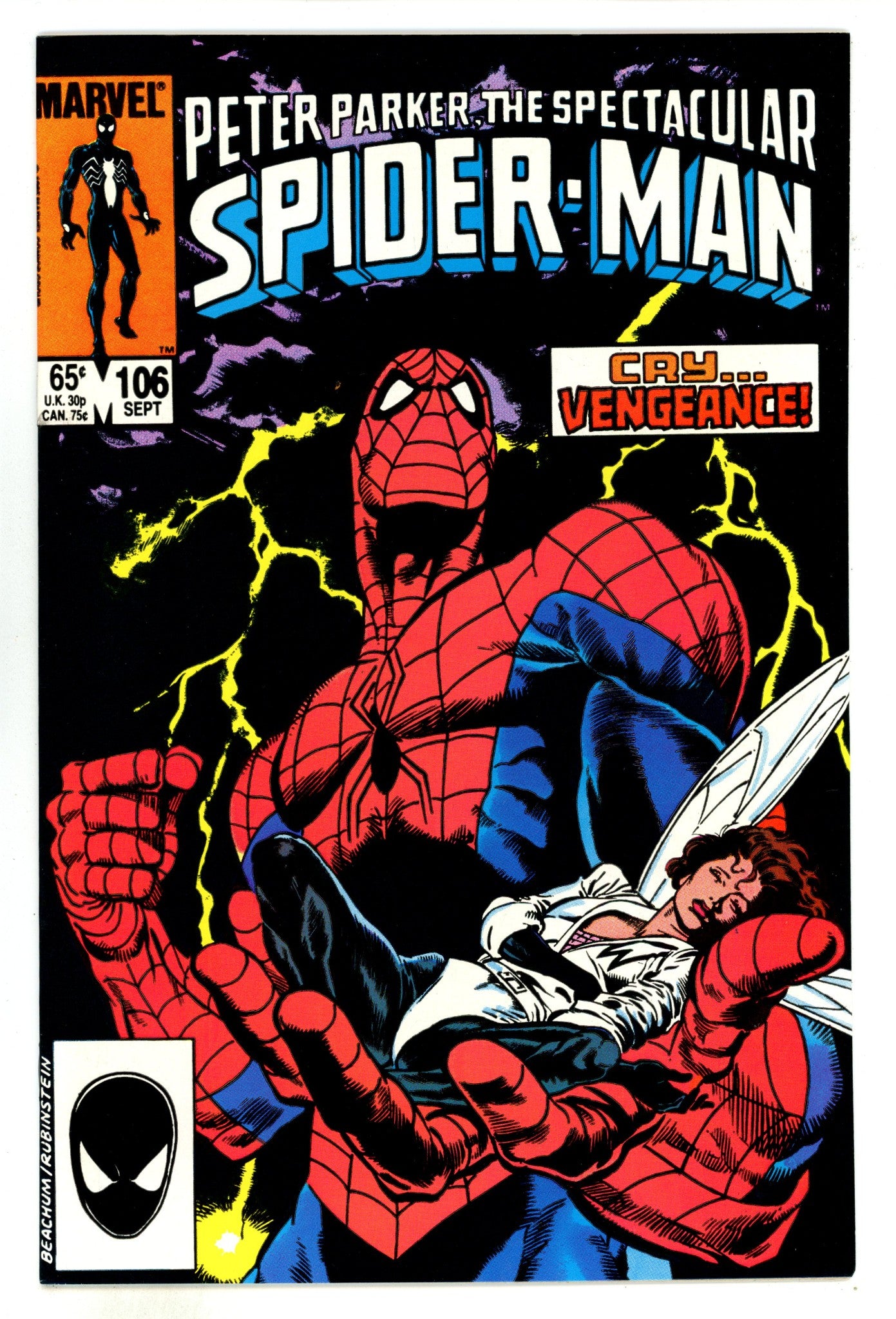 The Spectacular Spider-Man Vol 1 106 High Grade (1985) 