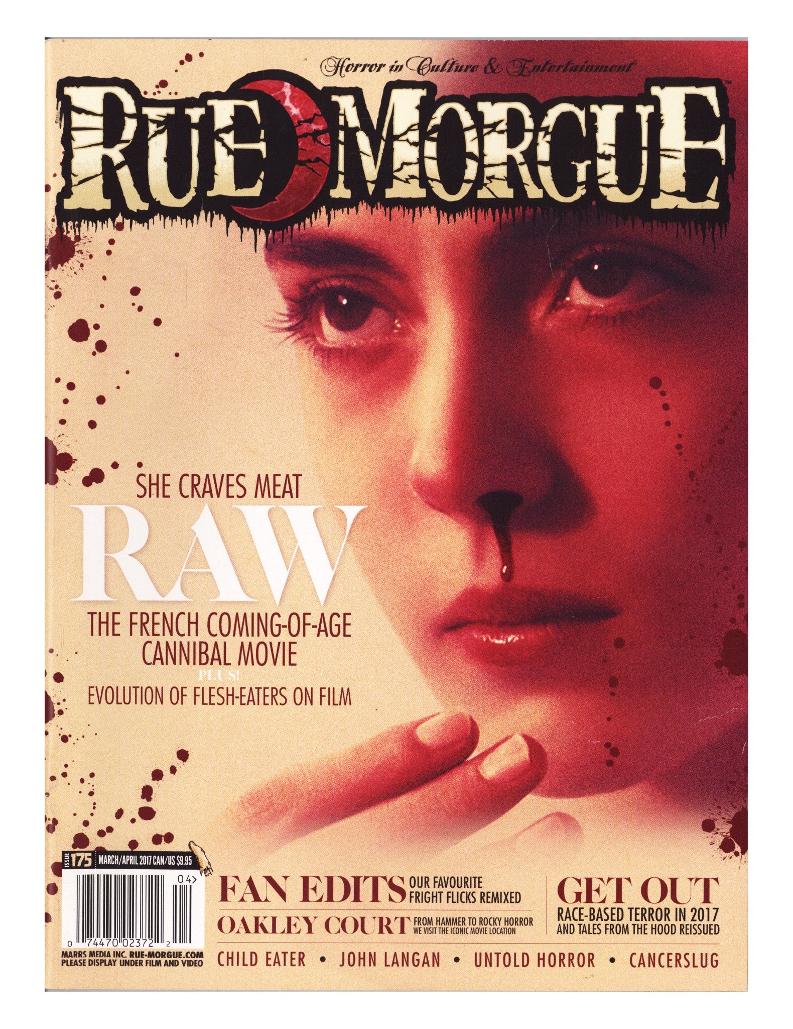 Rue Morgue Magazine 175 Mid Grade (2017) 