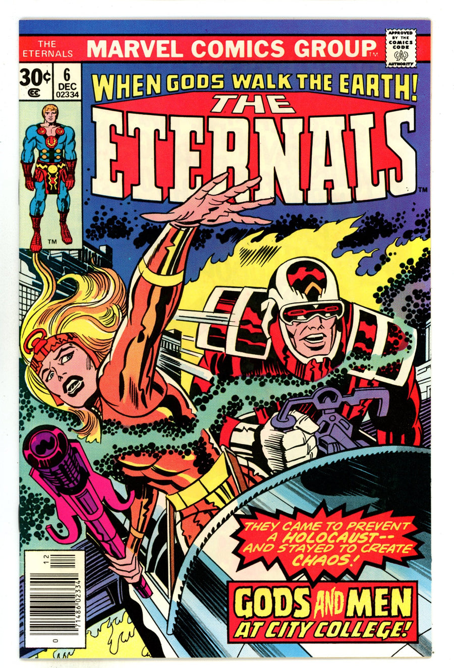 The Eternals Vol 1 6 VF+ (8.5) (1976) 