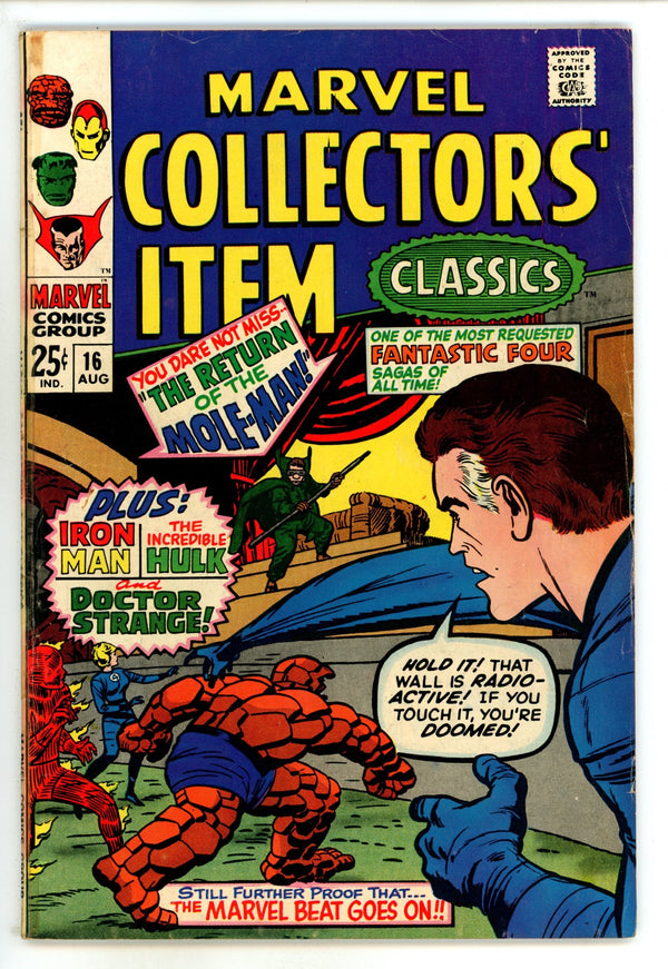 Marvel Collectors' Item Classics 16 VG/FN (5.0) (1968)