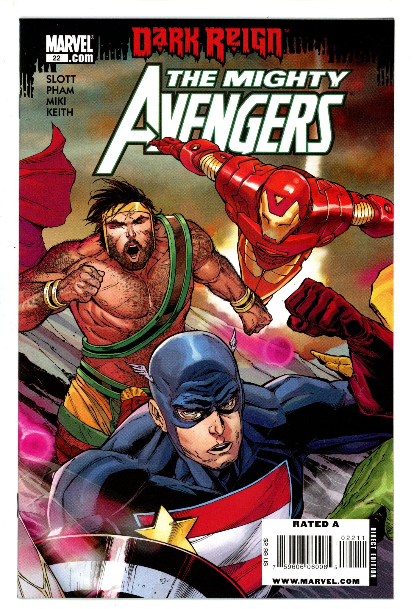 The Mighty Avengers Vol 1 22 High Grade (2009) 