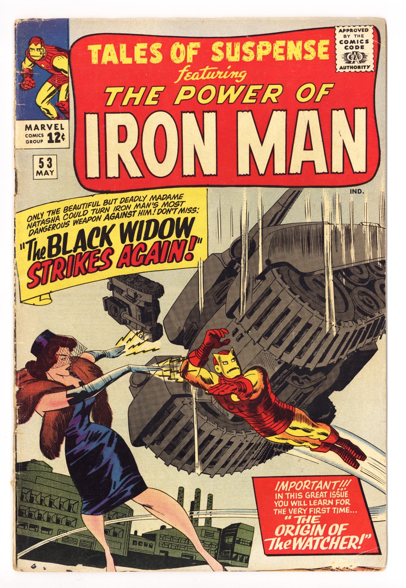 Tales of Suspense Vol 1 53 GD/VG (3.0) (1964) 