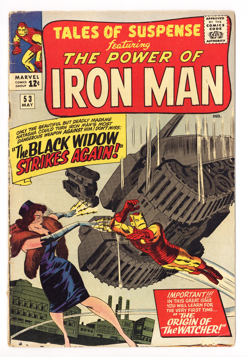 Tales of Suspense Vol 1 53 GD/VG (3.0) (1964) 