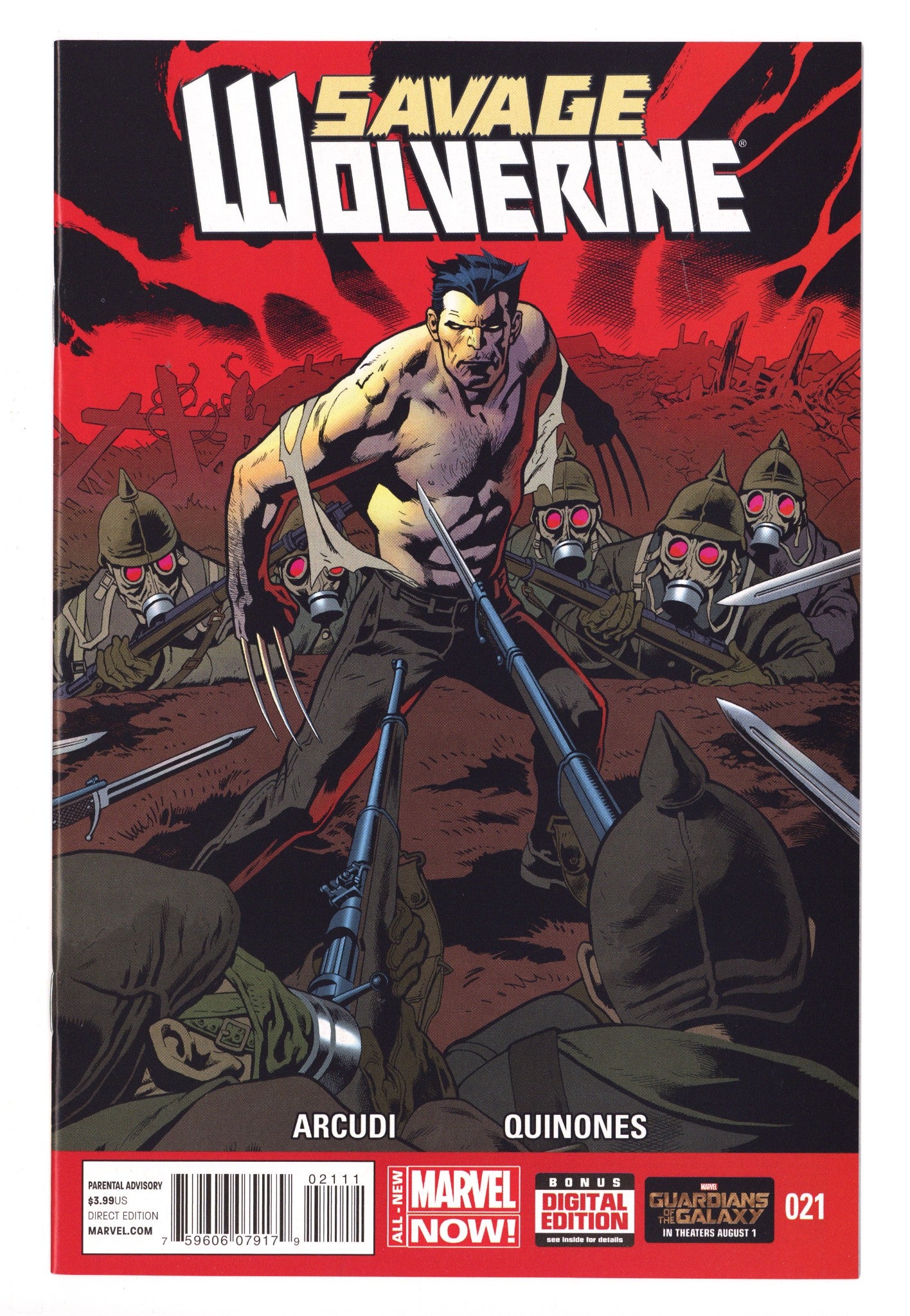 Savage Wolverine Vol 1 21 High Grade (2014) 