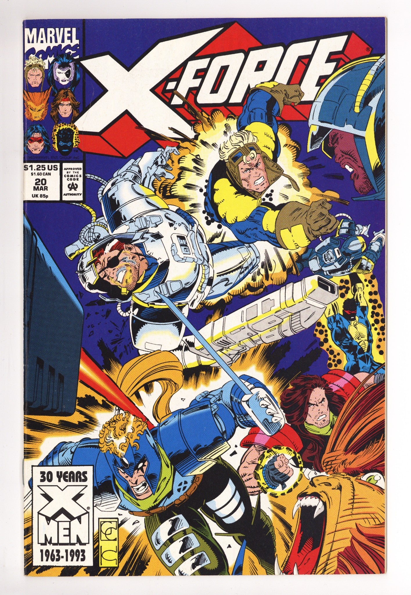 X-Force Vol 1 20 High Grade (1993) 