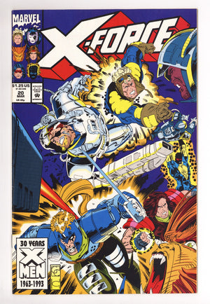 X-Force Vol 1 20 High Grade (1993)