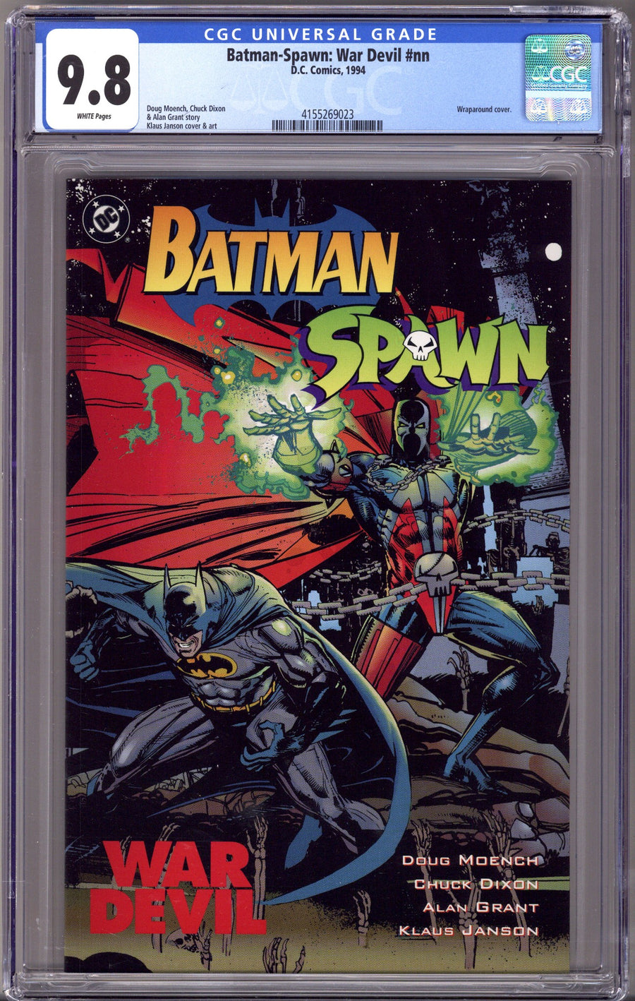 Batman - Spawn: War Devil [nn] CGC 9.8 (NM/M) Cracked (1994) 