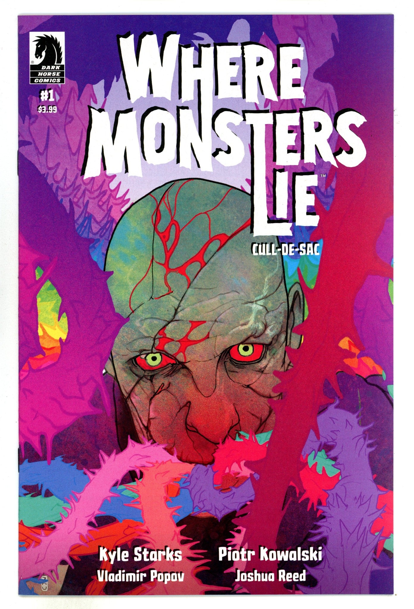 Where Monsters Lie Cull-De-Sac 1 High Grade (2024) Ward Variant 