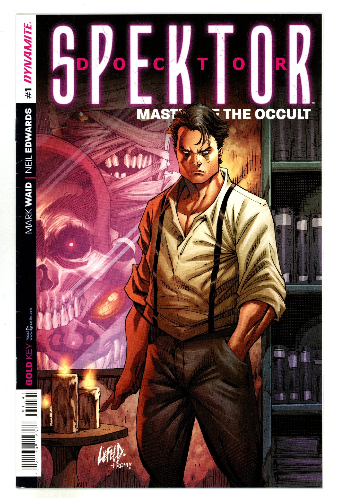 Doctor Spektor: Master of the Occult 1 Mid Grade (2014) Liefeld Variant 
