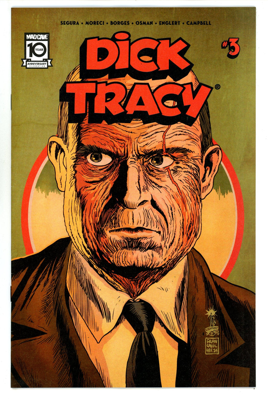 Dick Tracy  3 Francavilla  Incentive Variant NM-  (2024)