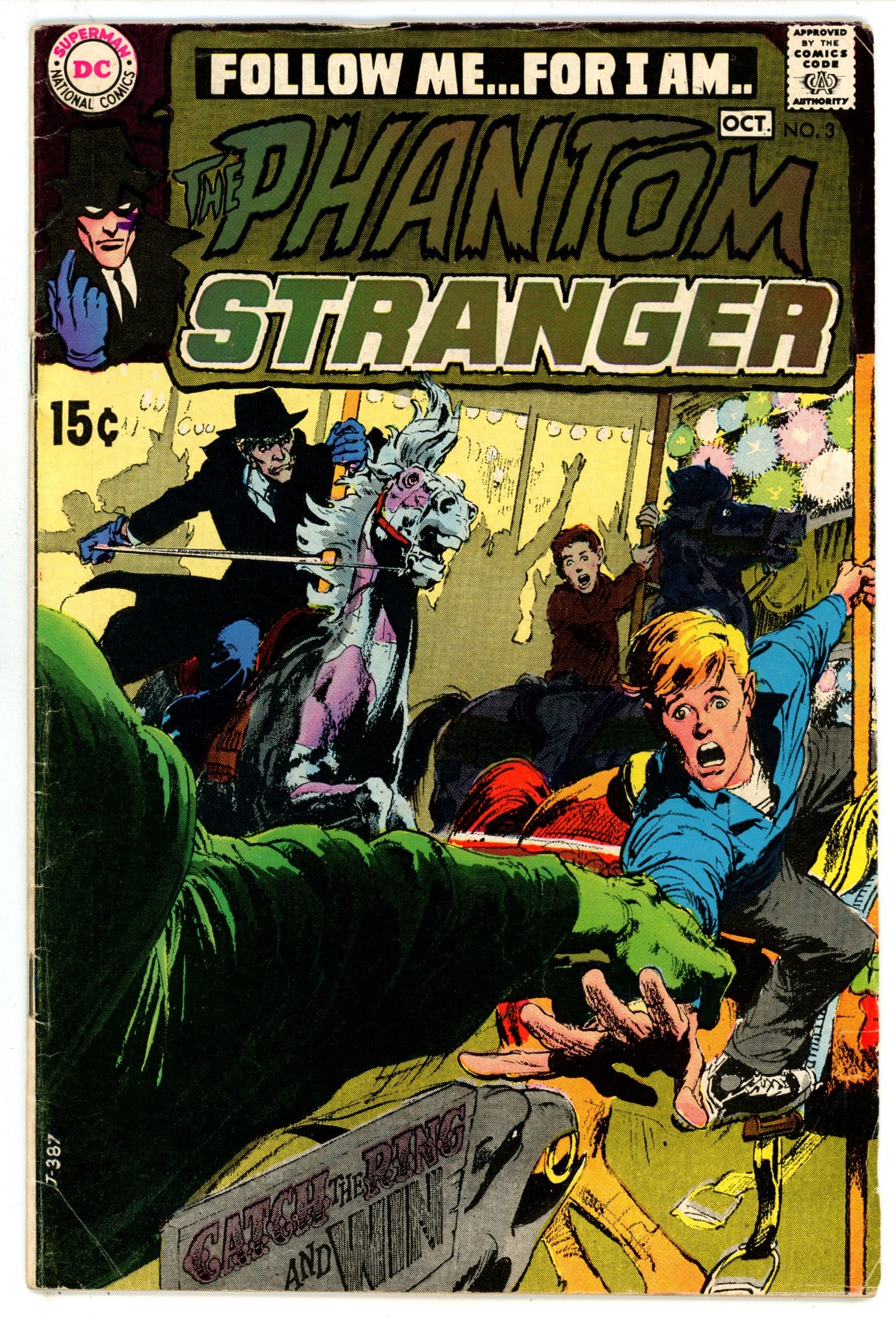 The Phantom Stranger Vol 2 3 VG- (3.5) (1969) 