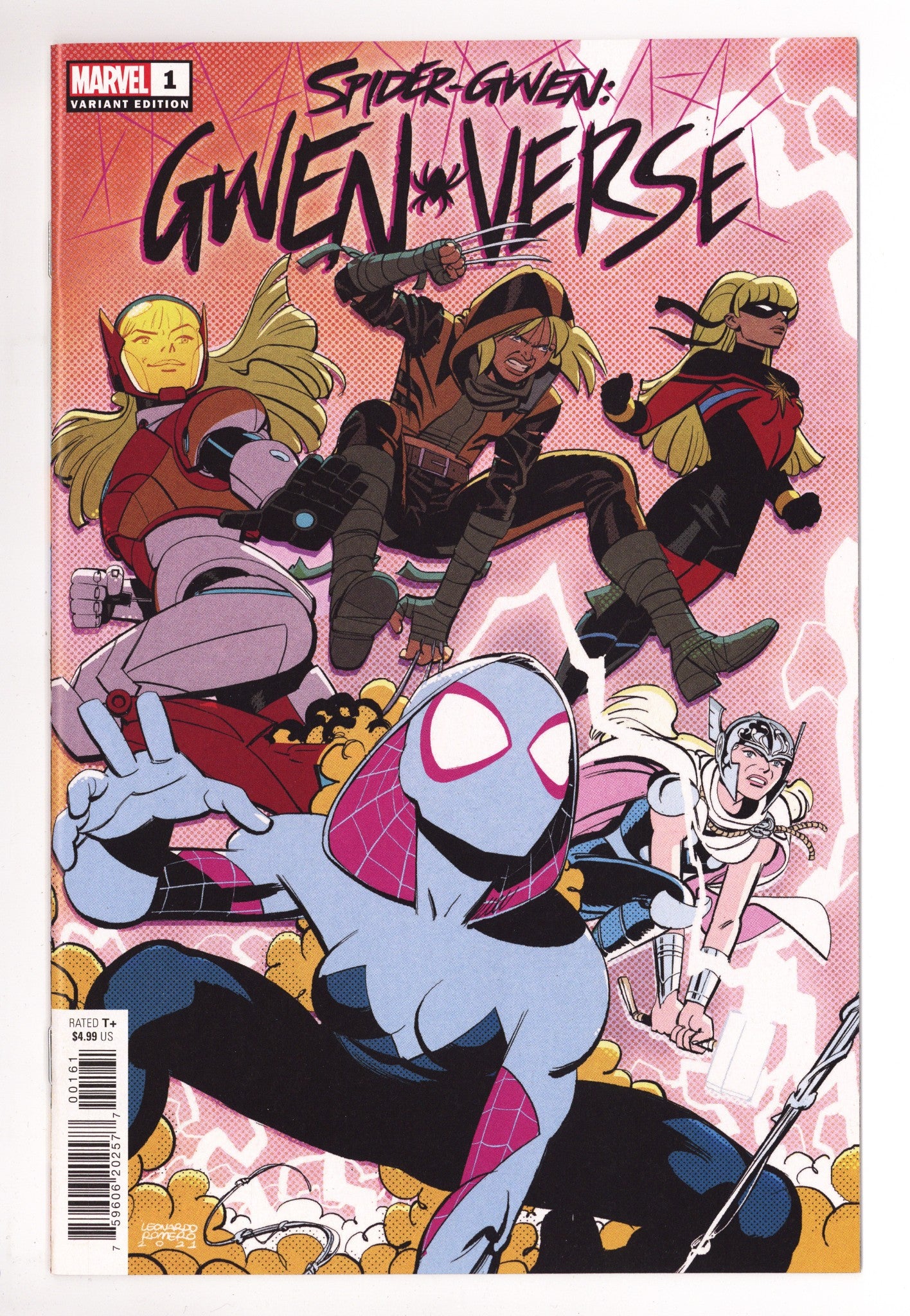 Spider-Gwen: Gwenverse 1 High Grade (2022) Romero Incentive Variant 