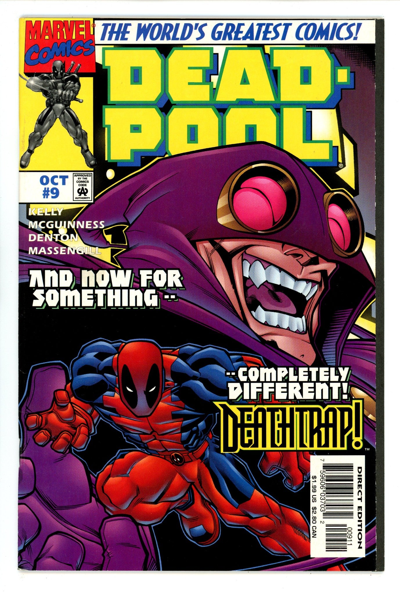 Deadpool Vol 2 9 FN/VF (7.0) (1997) 