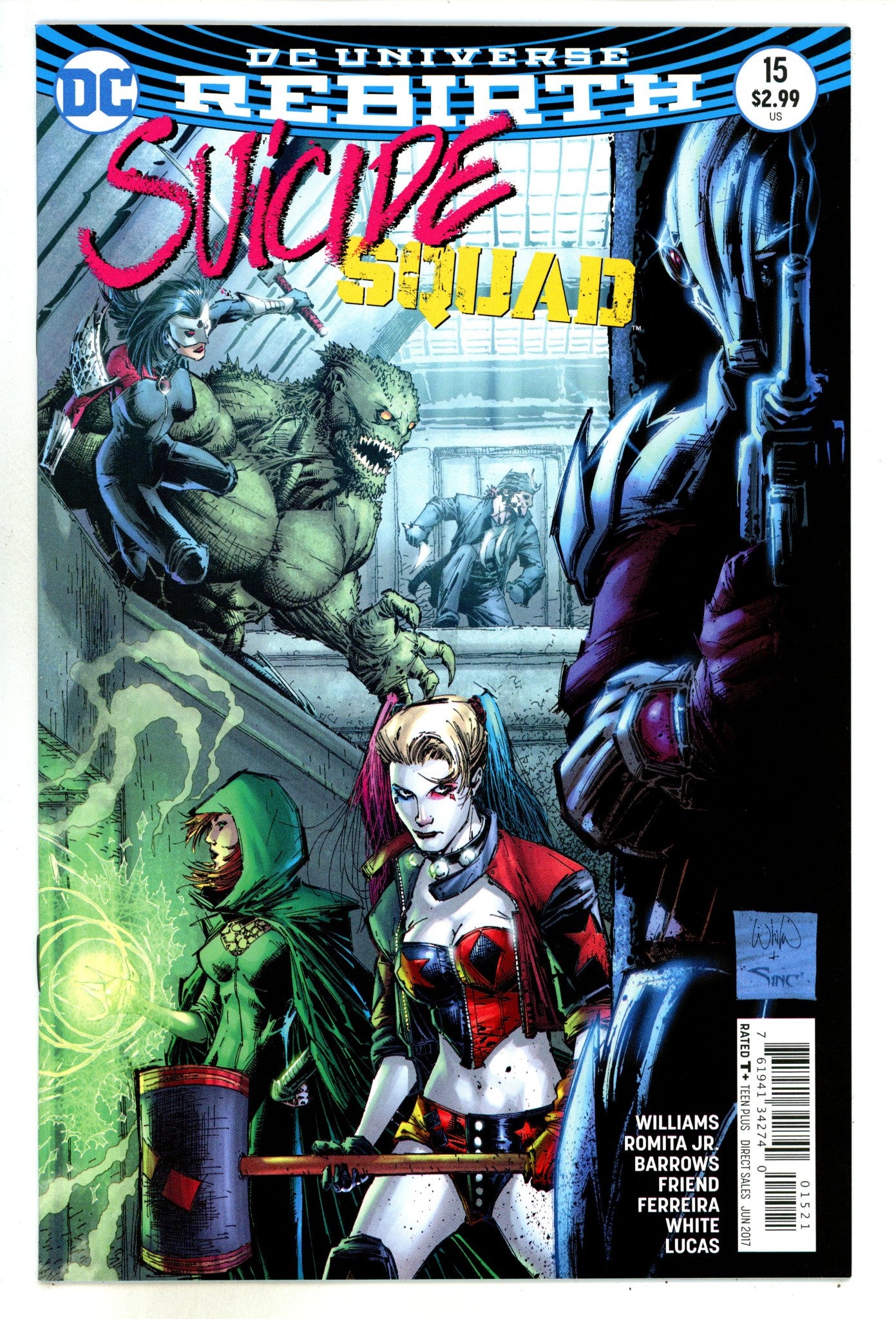 Suicide Squad Vol 4 15 High Grade (2017) Portacio Variant 