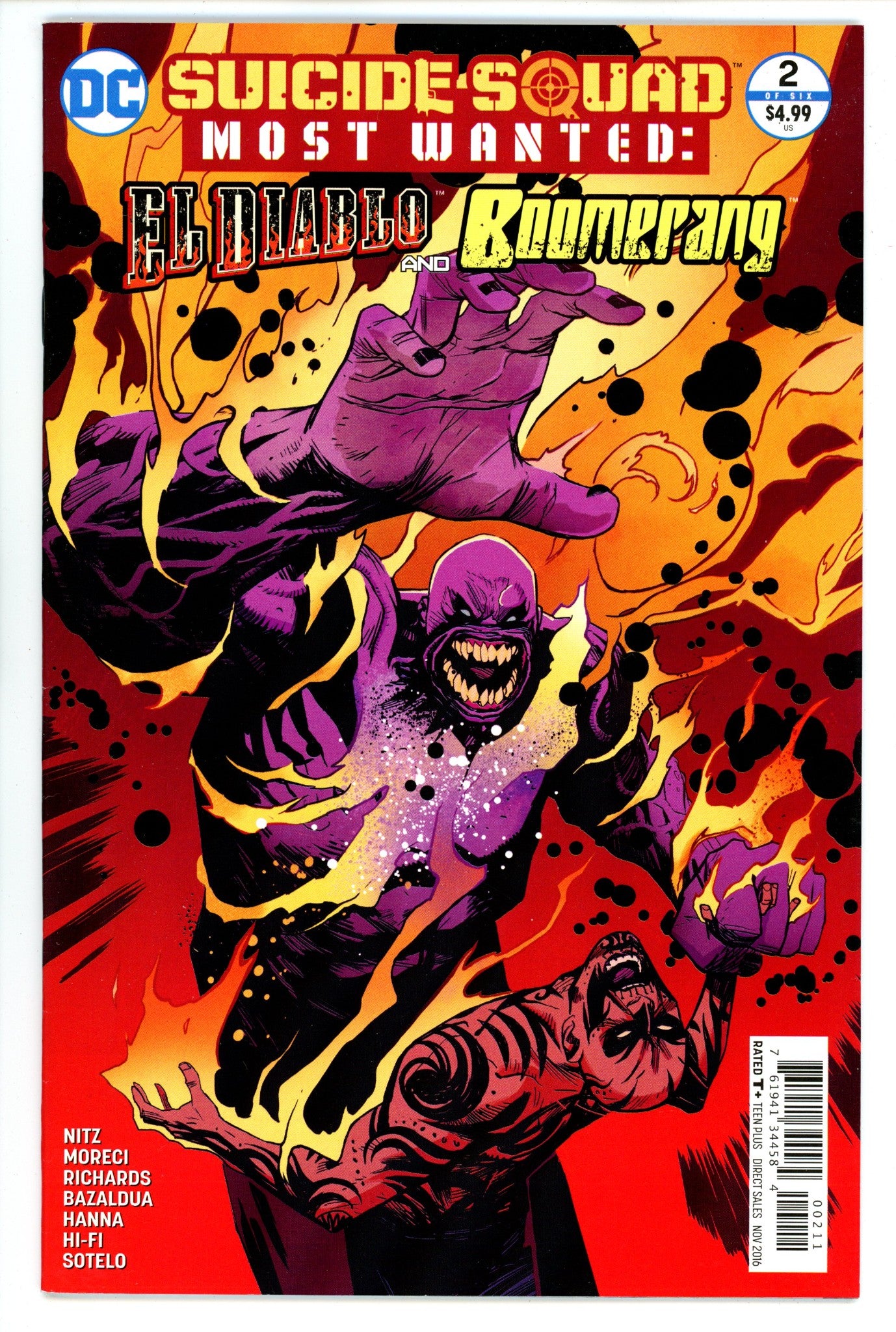 Suicide Squad Most Wanted: El Diablo & Boomerang 2 High Grade (2016) 