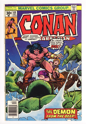 Conan the Barbarian Vol 1 69 Low Grade (1976)