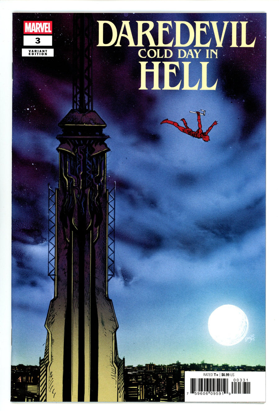 Daredevil: Cold Day In Hell 3 Johnson Variant (2025)