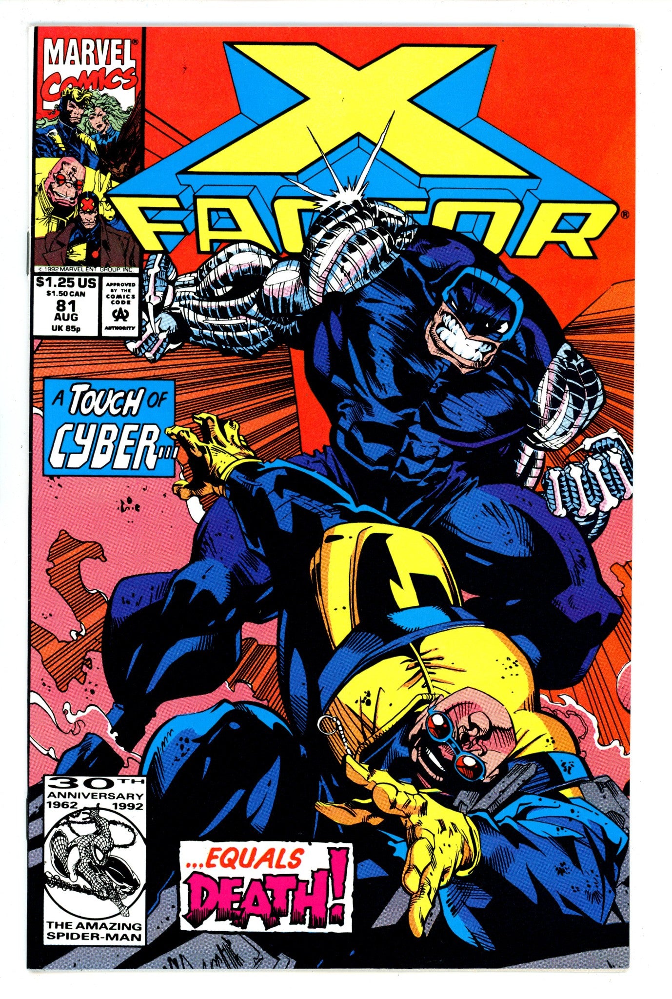X-Factor Vol 1 81 High Grade (1992) 