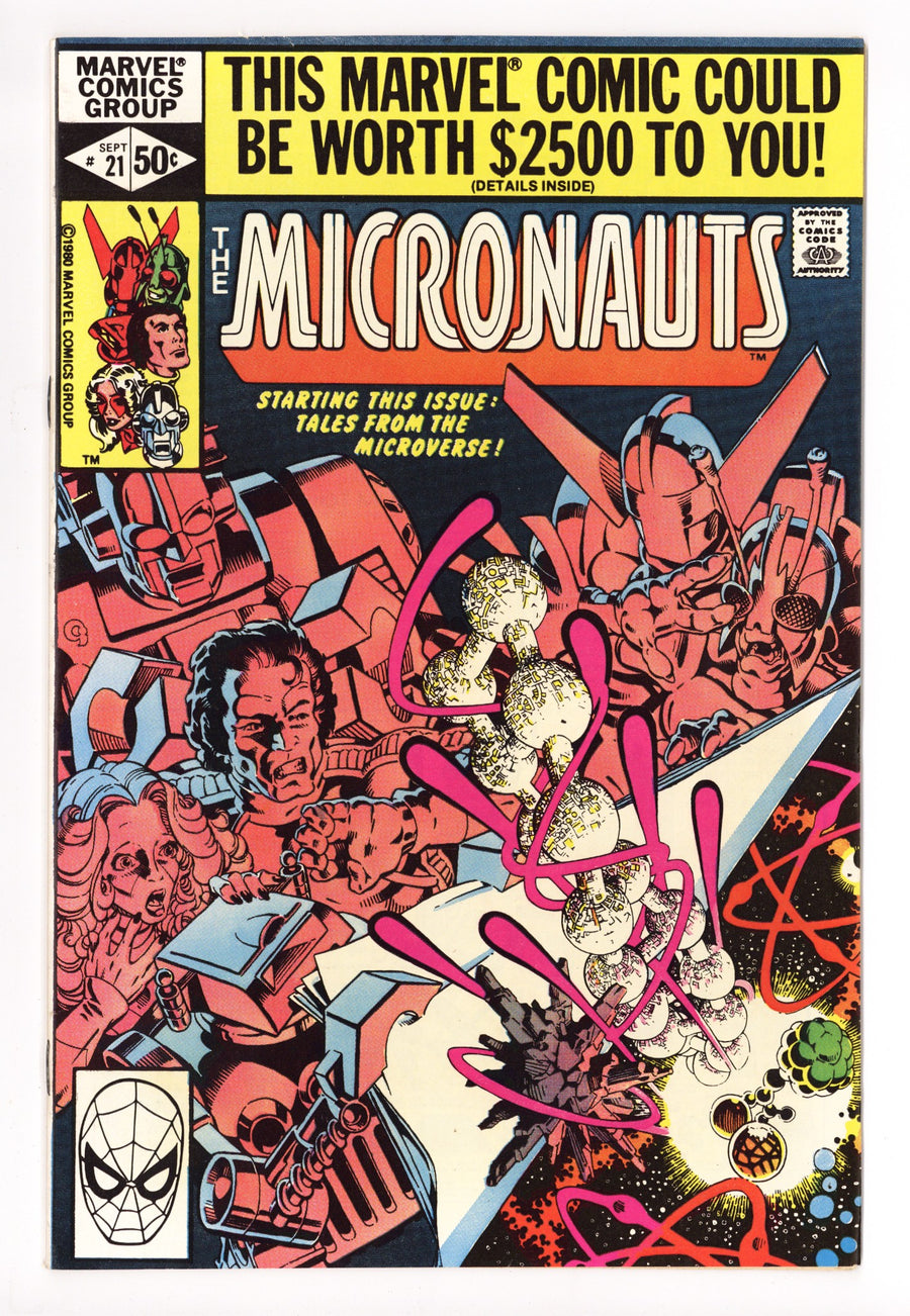 Micronauts Vol 1 21 High Grade (1980) 