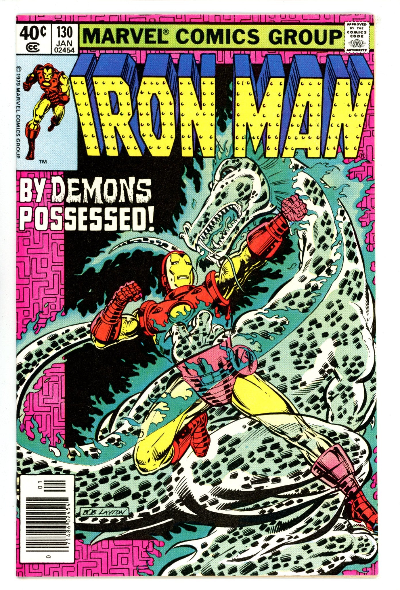 Iron Man Vol 1 130 VF+ (8.5) (1980) Newsstand 