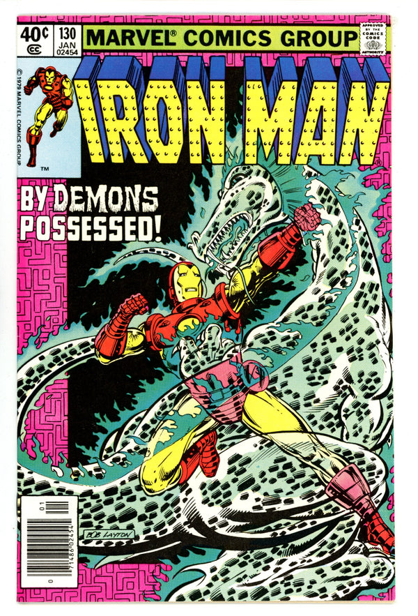 Iron Man Vol 1 130 VF+ (8.5) (1980) Newsstand