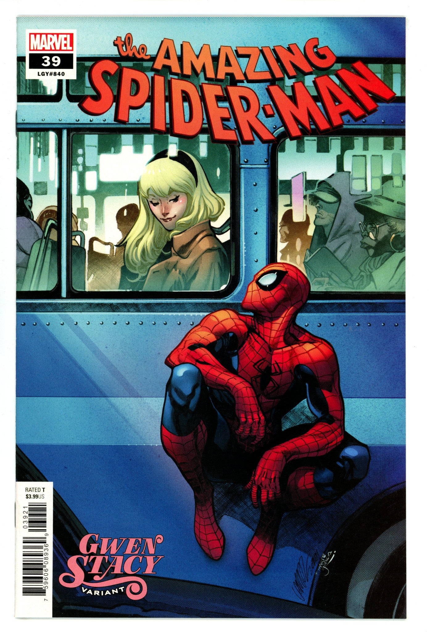 Amazing Spider-Man Vol 5 39 (840) VF/NM (9.0) (2020) Larraz Variant 
