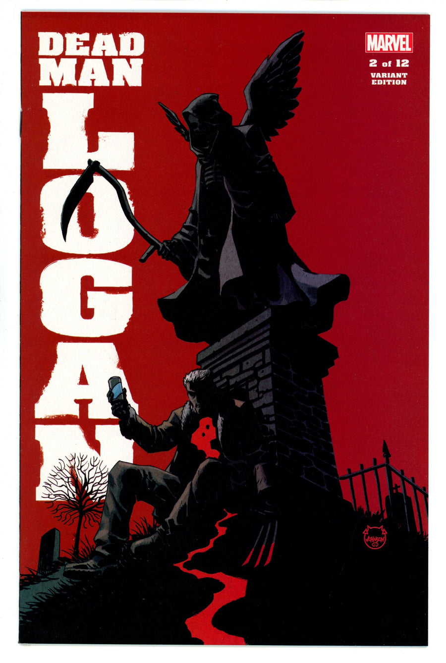 Dead Man Logan 2 NM- (9.2) (2019) Johnson Incentive Variant 