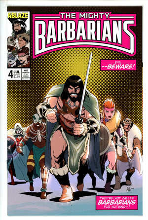 The Mighty Barbarians 4 High Grade (2023) Casas Variant