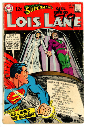 Superman's Girl Friend Lois Lane 90 GD/VG (3.0) (1969)