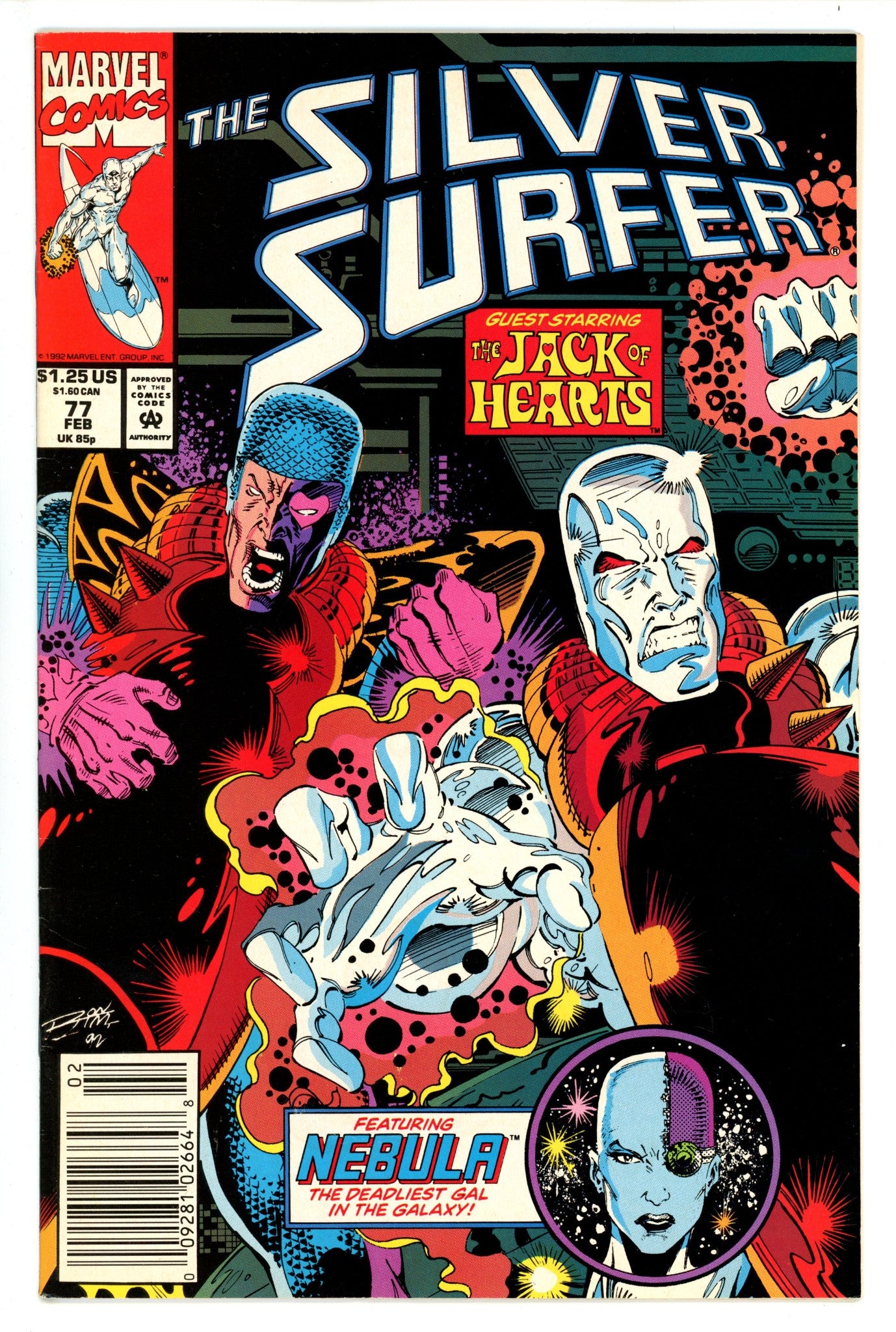 Silver Surfer Vol 3 77 Newsstand (1992)
