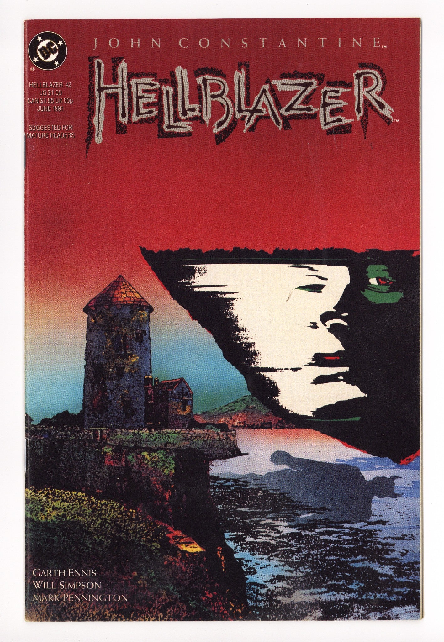 Hellblazer Vol 1 42 Mid Grade (1991) 