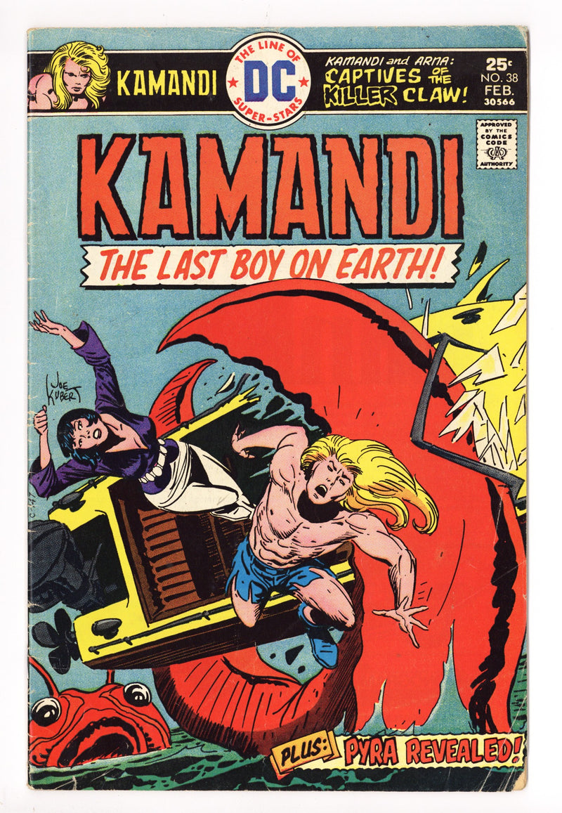 Kamandi, the Last Boy on Earth 38 Low Grade (1976) 