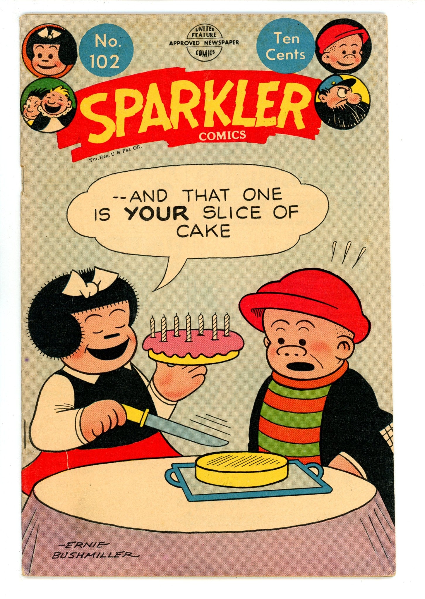 Sparkler Comics 102 VG/FN (5.0) (1951) 