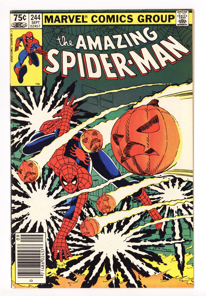 The Amazing Spider-Man Vol 1 244 FN/VF (7.0) (1983) Canadian Price Variant 
