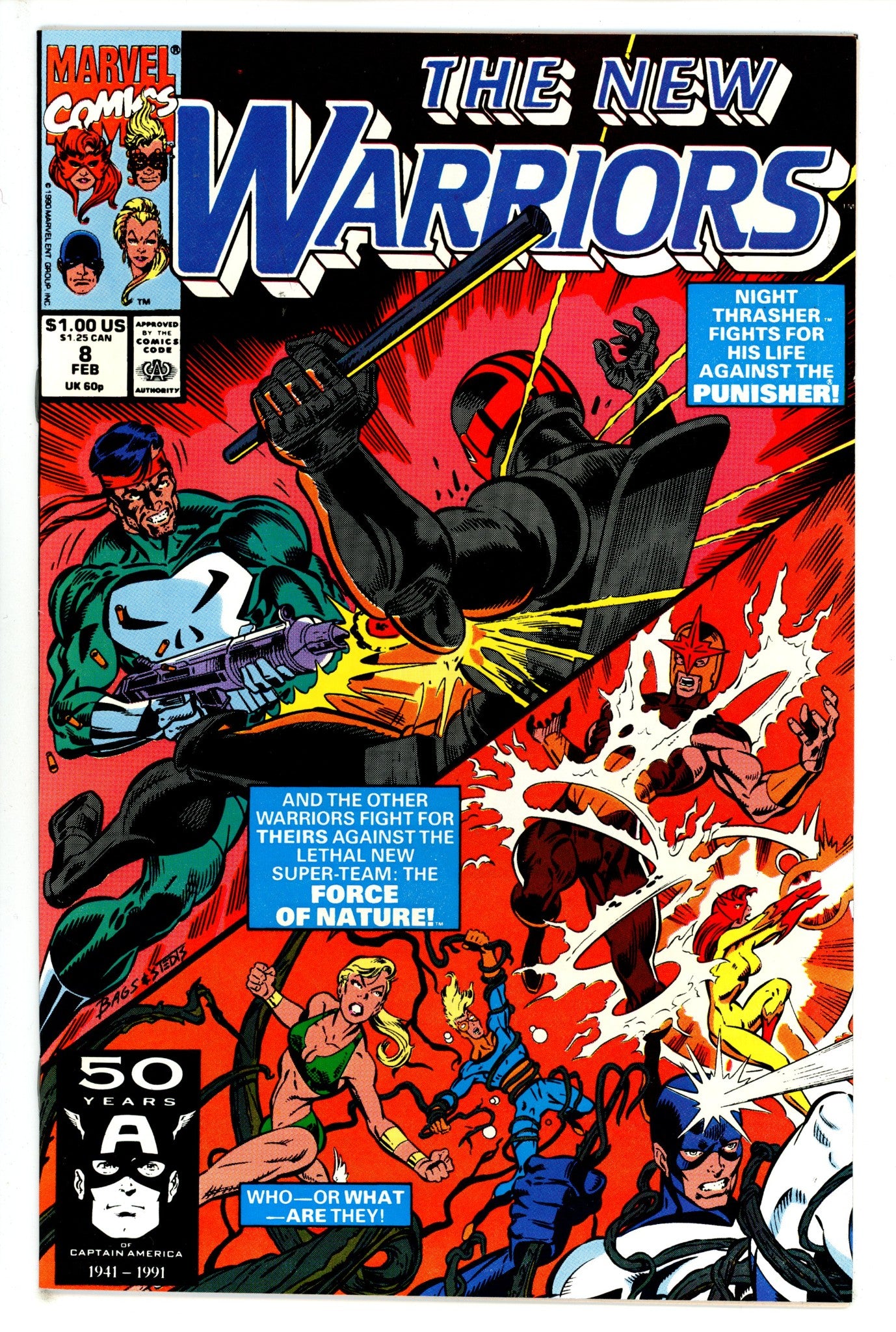 The New Warriors Vol 1 8 (1991)