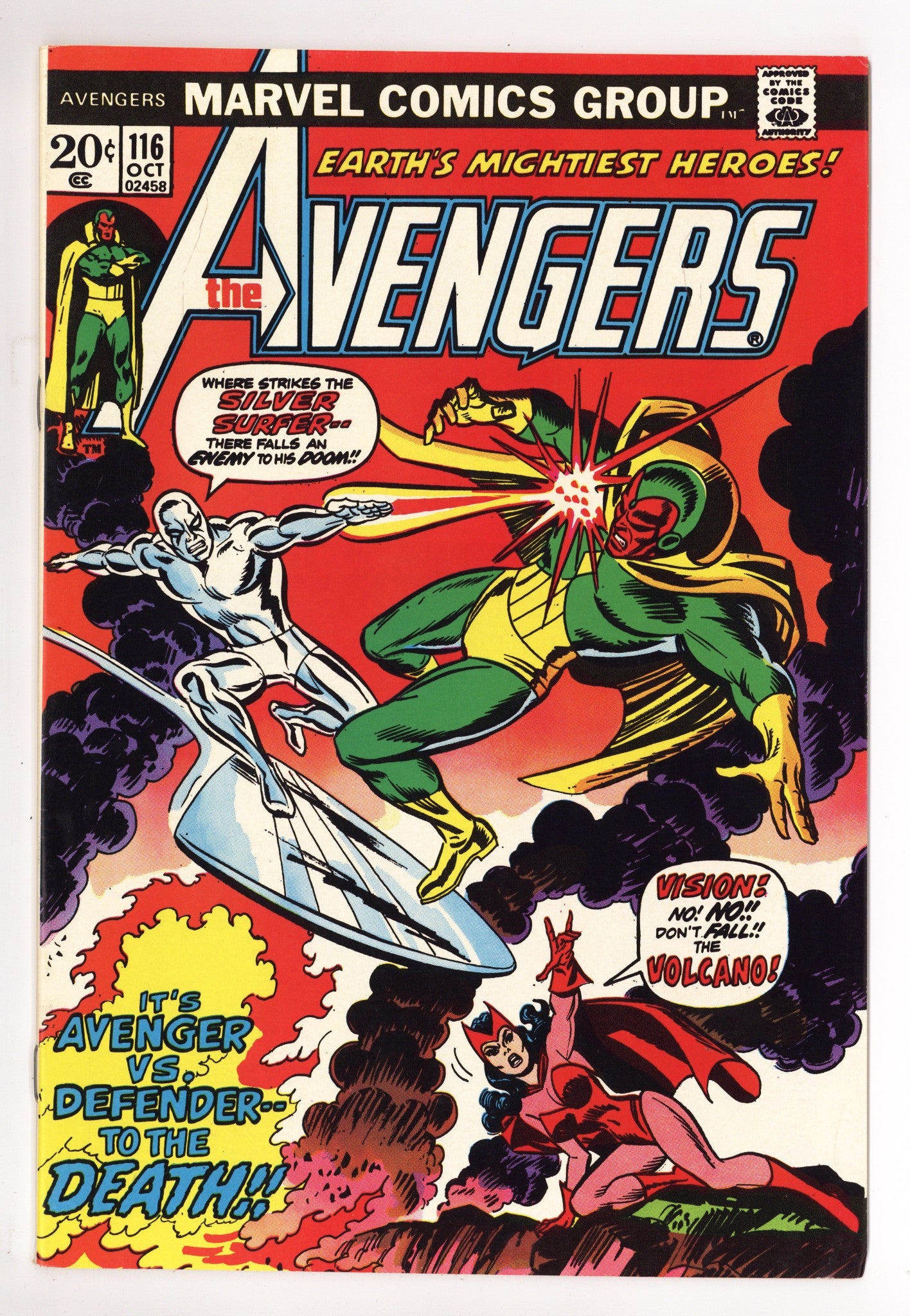 The Avengers Vol 1 116 VF/NM (9.0) (1973) 