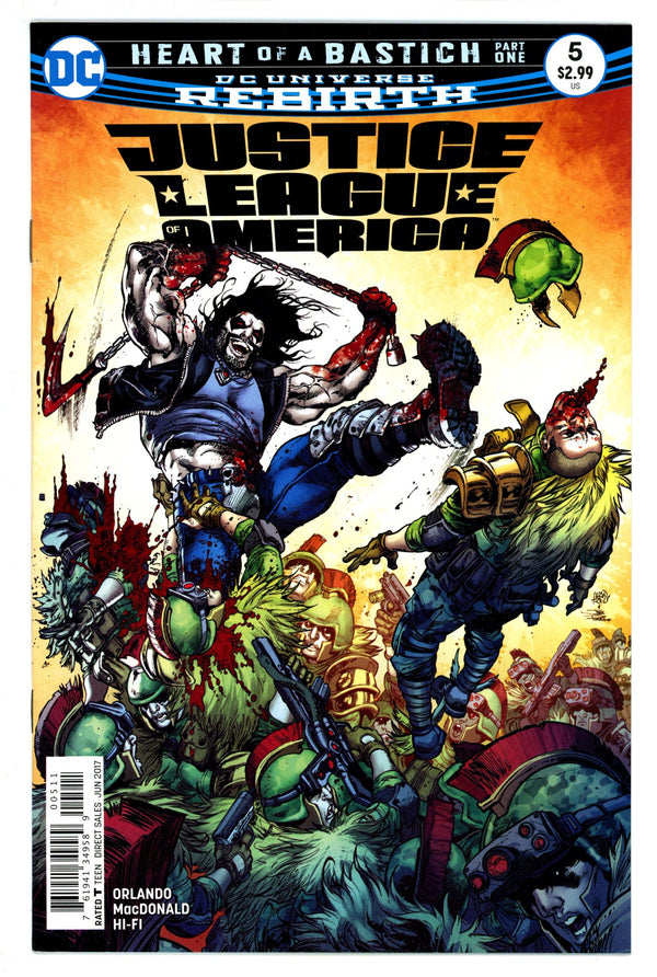 Justice League of America Vol 5 5 High Grade (2017)
