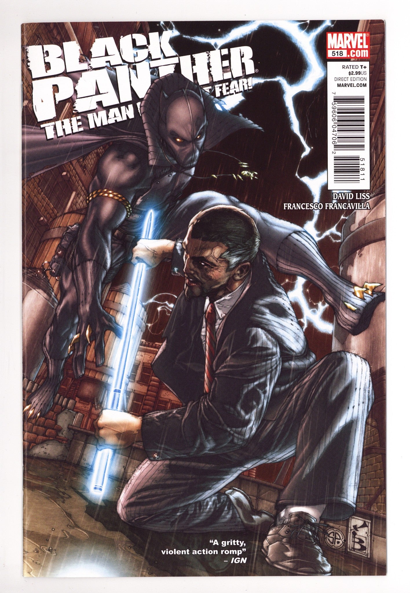 Black Panther: The Man without Fear 518 Mid Grade (2011) 