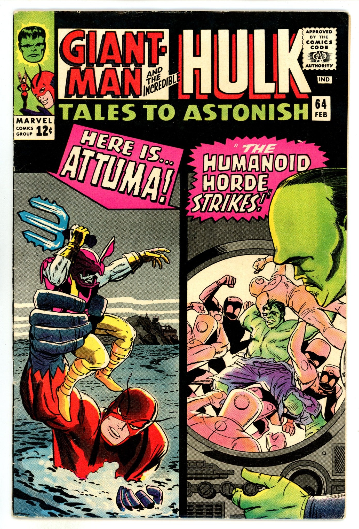 Tales to Astonish Vol 1 64  VG/FN (5.0)  (1965)  