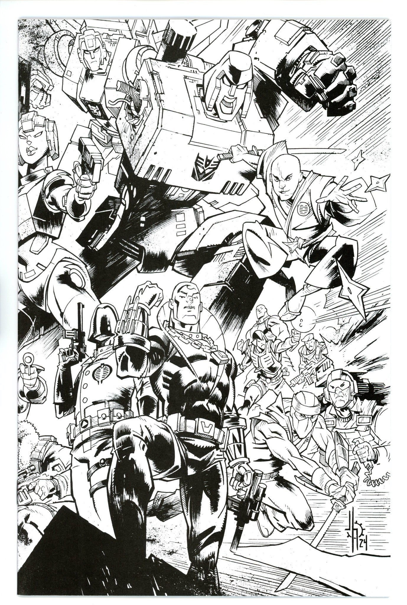 Destro 1 Howard Connecting B&W Variant (2024)