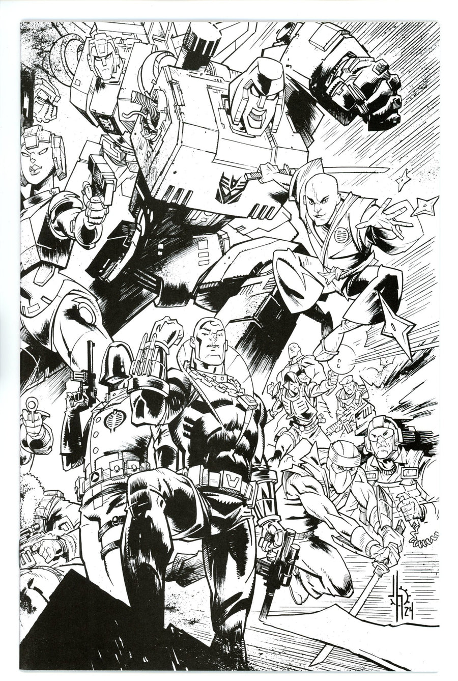 Destro 1 Howard Connecting B&W Variant (2024)