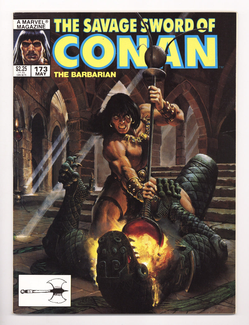 The Savage Sword of Conan Vol 1 173 Mid Grade (1990) 