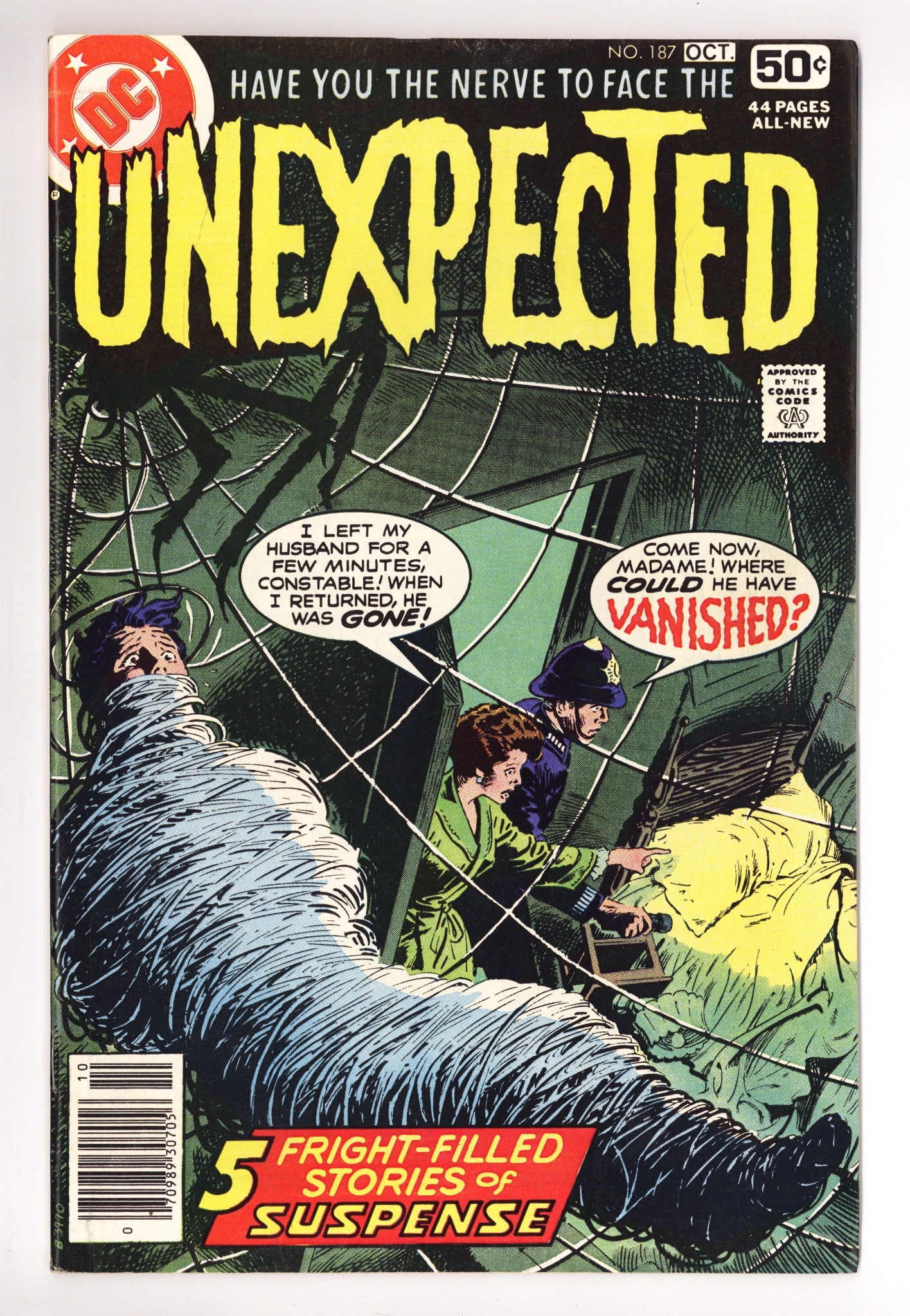 The Unexpected Vol 1 187 FN/VF (7.0) (1978) 