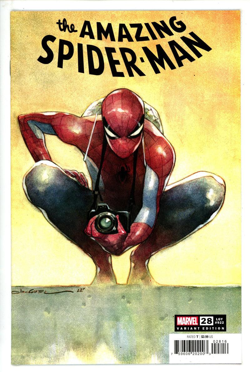 The Amazing Spider-Man Vol 6 28 (922) NM- (9.2) (2023) Coipel Incentive Variant 