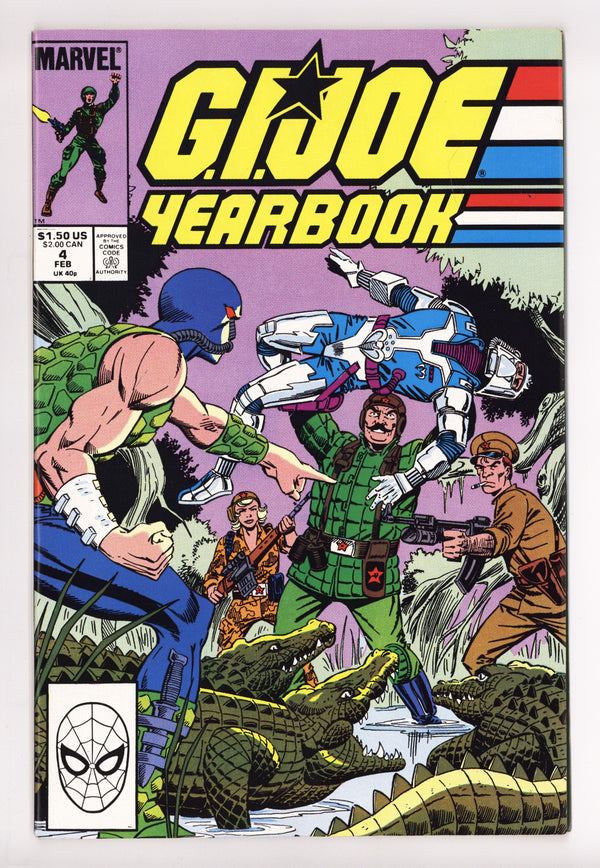 G.I. Joe Yearbook 4 NM- (9.2) (1988)