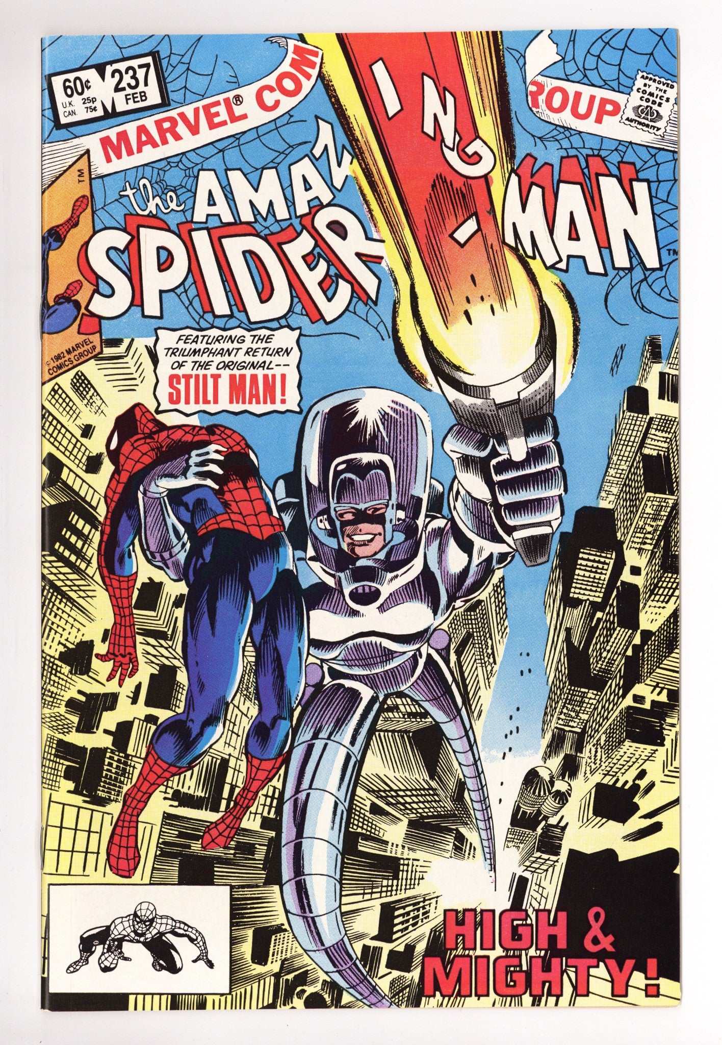The Amazing Spider-Man Vol 1 237 NM- (9.2) (1983) 