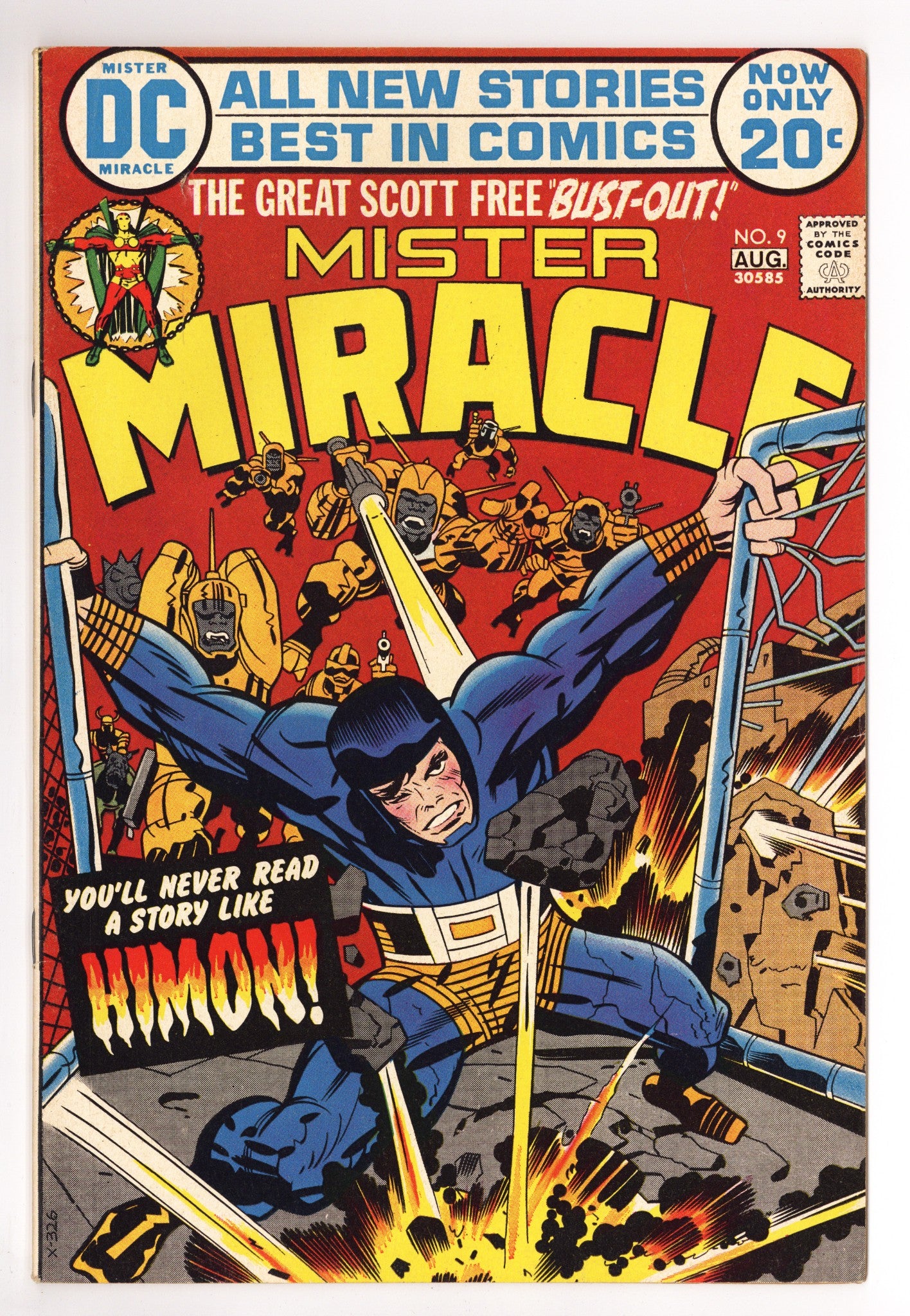 Mister Miracle Vol 1 9 FN (6.0) (1972) 