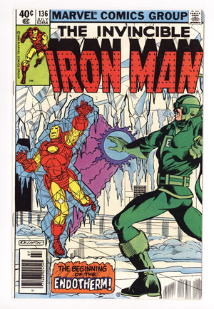 Iron Man Vol 1 136 High Grade (1980) Newsstand 